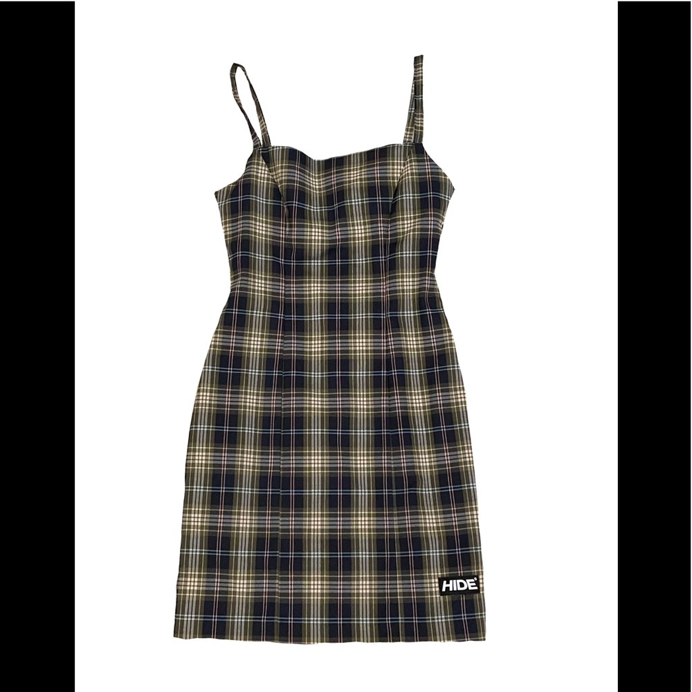 Plaid Mini Dress